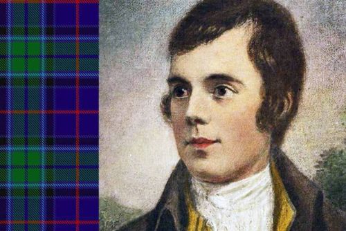 Scottish poet Robbie Burns.